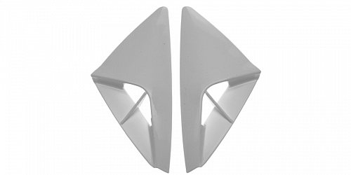př. kryty ventilace pro přilby AVIATOR 2.2, AIROH - Itálie (bílé)